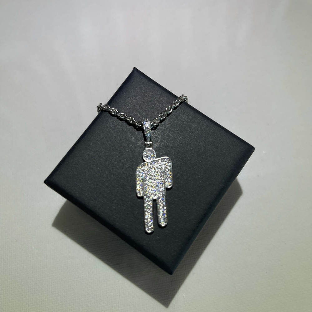 Billie Eilish Style Blohsh Necklace with 18 inch chain